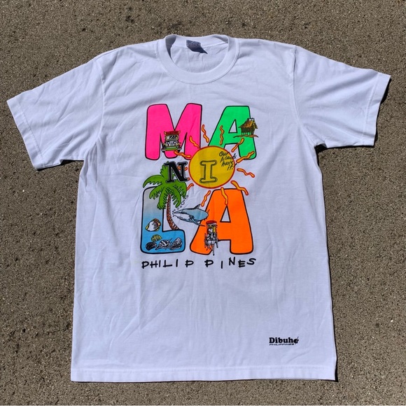 ✨ VINTAGE 90s MANILA FILIPINO SHIRT ✨ - Picture 1 of 6